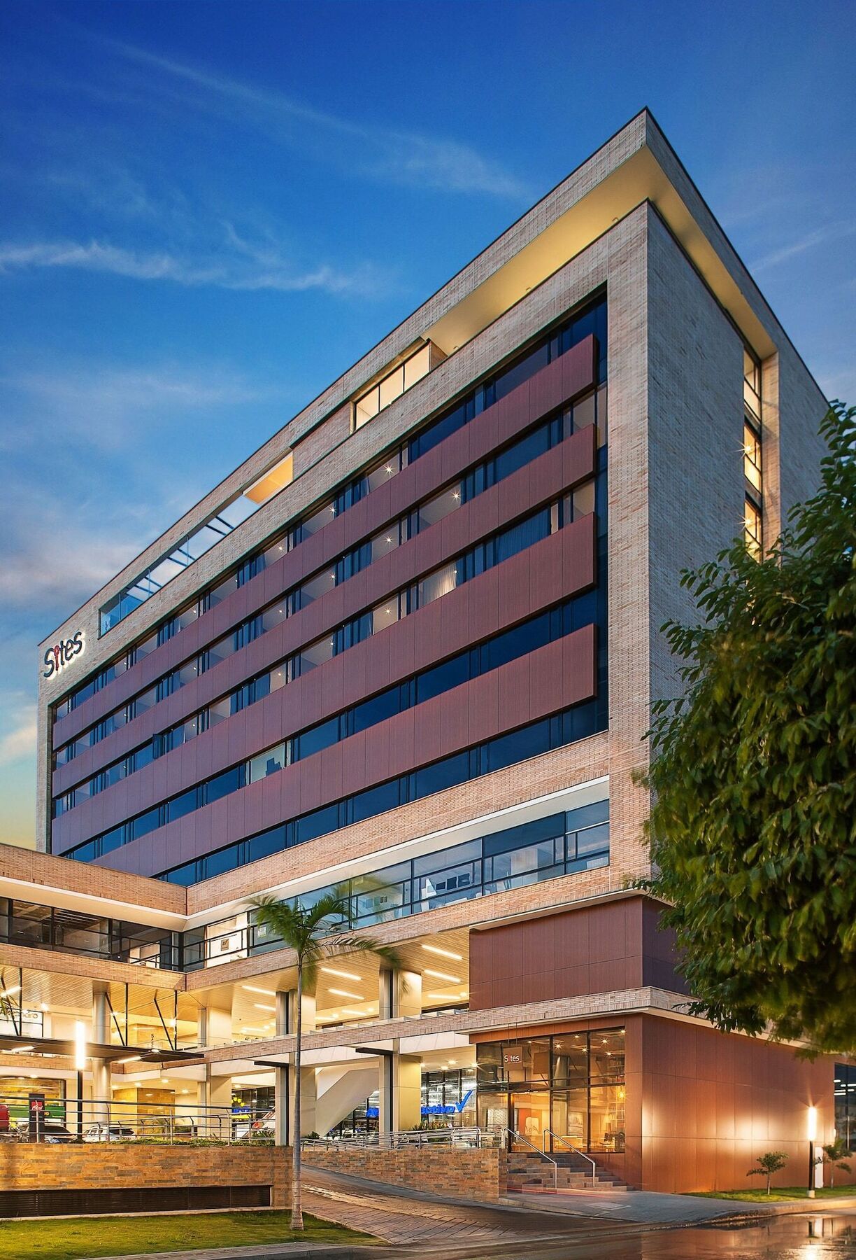 Hotel Sites Monteria Bagian luar foto